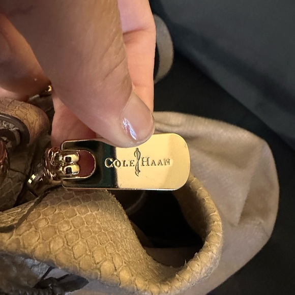 Cole Haan Taupe Hobo Bag - Picture 4 of 14